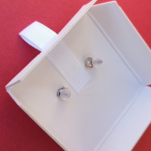 Rachel Ashwell 925 cubic zirconia Earrings sterling silver women’s jewelry NEW - Picture 5 of 8